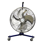 無給油エアモーター式工場扇　キャリー付き