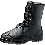 甲プロテクタ付　ワイド樹脂先芯耐滑安全靴　ＣＪ０３０甲プロＭ２ゴム紐　２５．５ｃｍ