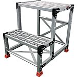 アルミ製グレーチング作業用踏台