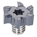 ヘッド交換式エンドミルTungMeister用 荒～仕上げ加工用カッタヘッド VFM形