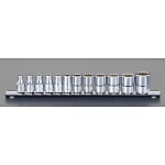 1/4"DRソケットセットEA618-13A