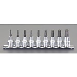 1/2"DR/T20～T60［Torx］ビットソケットEA618CW