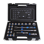 1/2"DR［21個組］ショートソケットレンチセットEA617DC-57