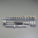 1/4"DRソケットレンチセットEA687AL-1