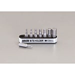 8本組/1/16"～3/16" ［Hexagon］ドライバービット EA611DC-100