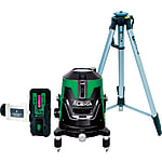 レーザーロボ LEXIA 31 グリーン 本体・受光器・三脚セット（縦：2方向・横：1方向・地墨）