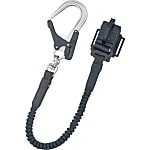 胴ベルト型用蛇腹ランヤード B1JR150-TL8BK