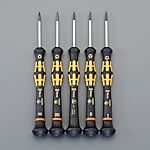 5本組 ［Microstix］ドライバー（精密用/ESD）EA550MP-50