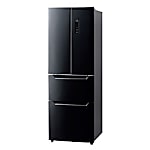 冷凍冷蔵庫 320L ブラック/シルバー