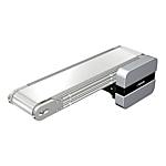 Stainless Steel Belt Conveyor / End Drive / 3-Groove Frame / Pulley Dia. 50mm / CVSSAE