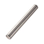 Linear shafts / annular groove on both sides / h6, h7 / Cf53 / EN 1.1213