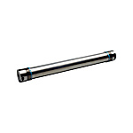 Spacer bellows couplings / half-shell clamping, feather key / bellows: stainless steel / body: aluminium / DRB / KBK