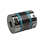 Bellow couplings / hub clamping / bellows: stainless steel / body: aluminium / KB4AL / KBK
