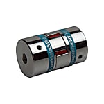 Claw couplings / grub screw clamping, feather key / claw disc: PU, Shore A92, A98 / body: aluminium / KBE1 / KBK