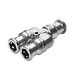 Push-in Y-connector, CRQSY Series