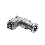 Push-in L-fittings / CRQSL Series / Stainless Steel