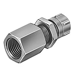 Bulkhead quick connector, QCK Series