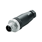 M12 Male Straight Connector