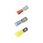 Panel connectors insulated