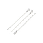 Ty-Rap® Cable tie with steel nose for srewing on
