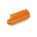 THT female header, straight, clamping collar 232