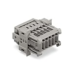 1-conductor male connector, Snap-in flange 769