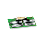 Interface module, with female sub-mini D header
