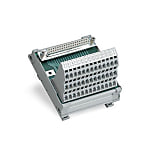 Interface module, with sub-mini D female header