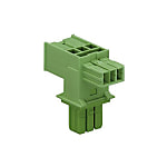 Mains T distributor, Mains plug - Mains socket 893