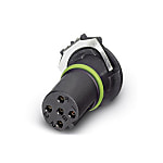 Flush-type connector SACC-CI, socket, B-coded