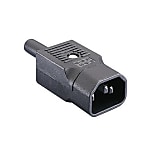 Connettore IEC serie PX (connettori di rete), spina PX, dritto