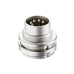 DIN connector Plug, vertical mount