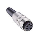 DIN connector Socket, straight