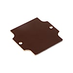 Mounting Plate (Housing), Sheet Steel, Galvanised, Silver