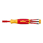 Screwdriver with Bit Magazine LiftUp Electric, Slotted, Phillips with 6 slimBits