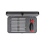 Screwdriver with Interchangeable Blade Set SYSTEM 6, Mixed 12 Pieces in Box
