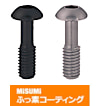 【ふっ素樹脂コーティング/ふっ素含有メッキ】カバーボルトボタンボルトタイプ