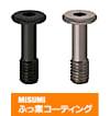 【ふっ素樹脂コーティング/ふっ素含有メッキ】カバーボルト 極低頭タイプ