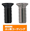 【ふっ素樹脂コーティング/ふっ素含有メッキ】十字穴付低頭皿小ねじ