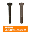 【ふっ素樹脂コーティング/ふっ素含有メッキ】SUS316L 六角ボルト 半ねじ