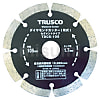 TRUSCO ダイヤモンドカッター 125X2TX7WX22H セグメント