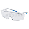 UVEX 一眼型保護メガネ スーパーf OTG CR オーバーグラス