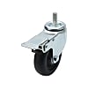 PP Casters Swivel With Stopper Screw-in Type