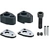 Punch Retainer Set for NC Machining - Single Bolt, 25 mm Thick - for Regular/Ejector Punches