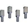 Punzones de bloque -TiCN Coating- Forma de vástago (pieza de montaje): bridas dobles