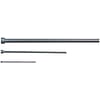 Straight Ejector Pin - H13 Steel, Nitride Coated, 4mm Head Height/JIS Head, Selectable Shaft Diameter and Length, Blank  