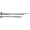 Stepped Two-Step Center Pins - High Speed Steel SKH51, Shaft Diameter Configurable in 0.01mm Increments (MISUMI)