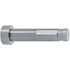 Pin eyector recto con filtro de gas en punta -Diámetro del eje (D) Tipo de selección_Diámetro del eje (P) Designación (incrementos de 0,005 mm)