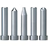 Straight Core Pins With Tip Processed -JIS Head / -Shaft Diameter (D) Selection_Shaft Diameter (P) Designation (0.01mm Increments) Type-