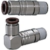 Quick-Fitting Joints For Mold Cooling -Separate Plugs・Sockets/(Heat-Resistant 120degree Series)/Sets-